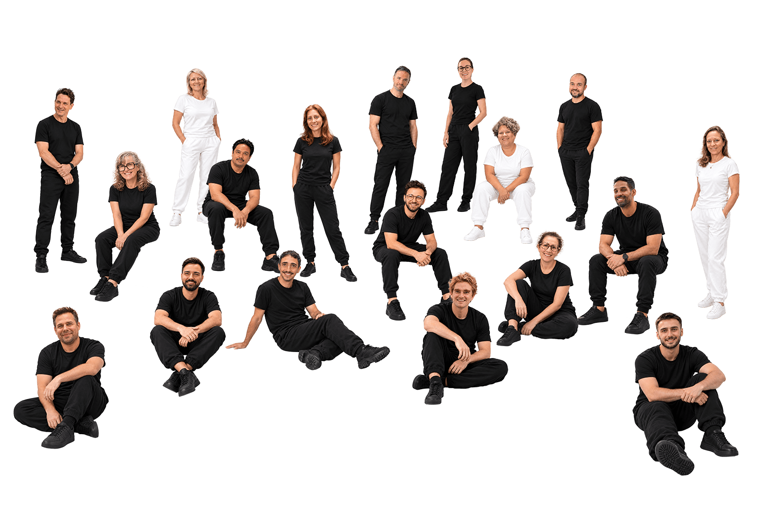 La troupe Counta Blabla, réunie sur scène